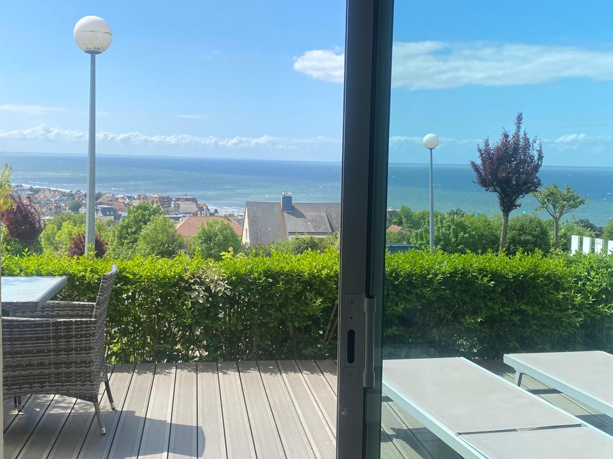 Superbe Vue Mer Panoramique F3 Blonville-sur-Mer Exterior photo