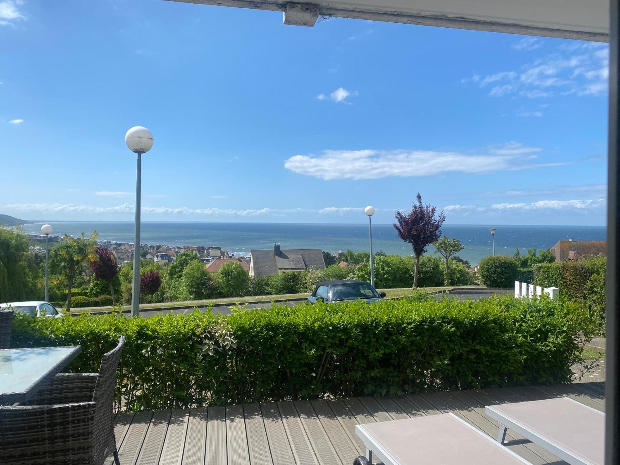 Superbe Vue Mer Panoramique F3 Blonville-sur-Mer Exterior photo